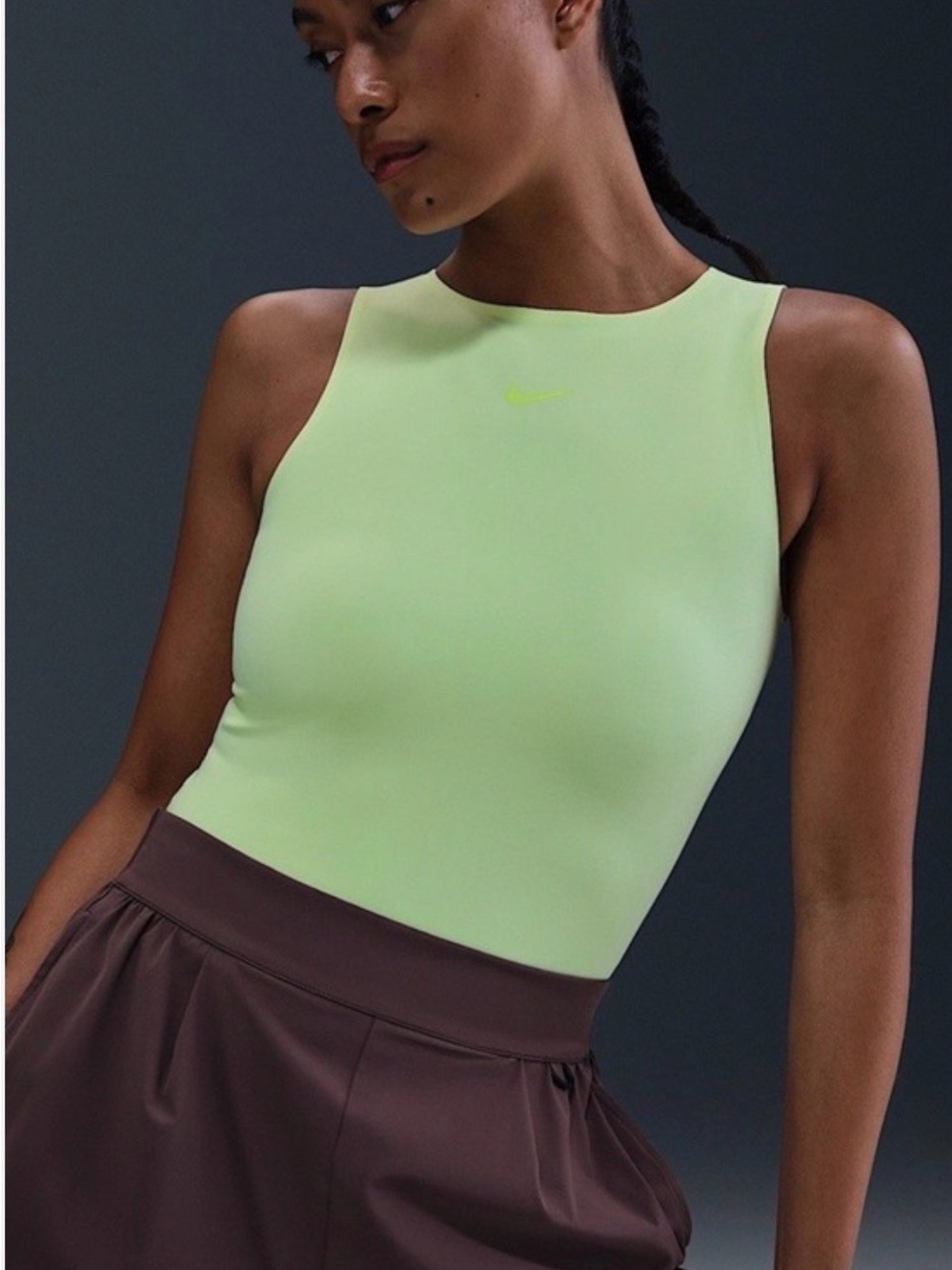 Nike Women’s Neon Lime Tank Bodysuit